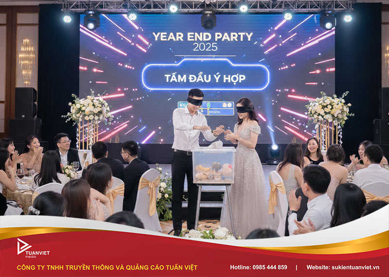 trò chơi tiệc tất niên công ty