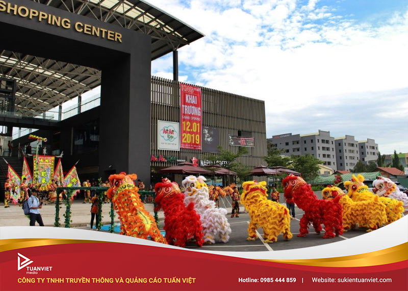 báo giá dịch vụ tổ chức khai trương trung tâm thương mại