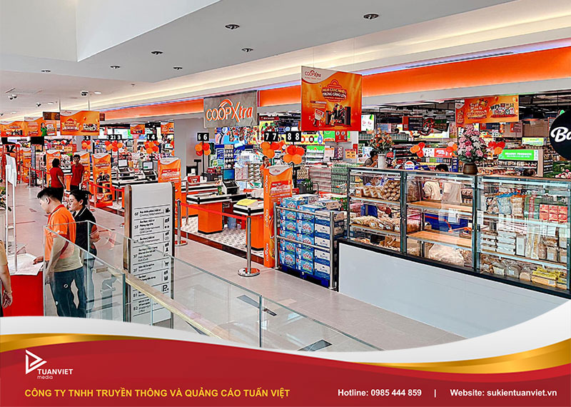 dịch vụ khai trương trung tâm thương mại