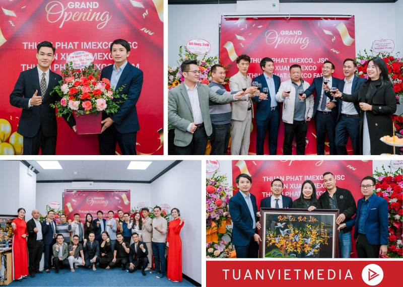 khai trương văn phòng công ty thuận phát