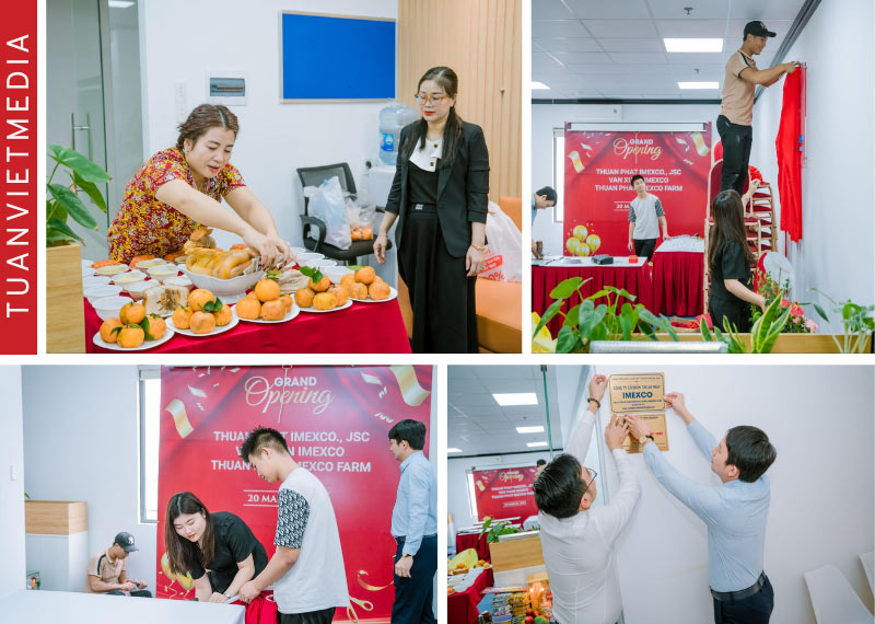 khai trương văn phòng công ty thuận phát