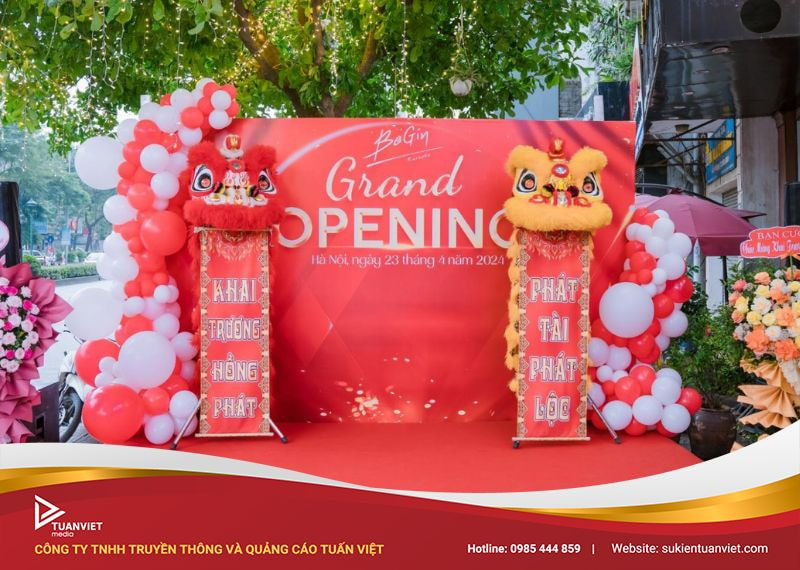 kế hoạch khai trương karaoke