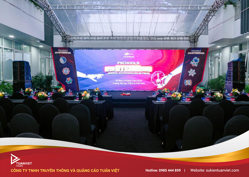 kích thước sân khấu tiêu chuẩn