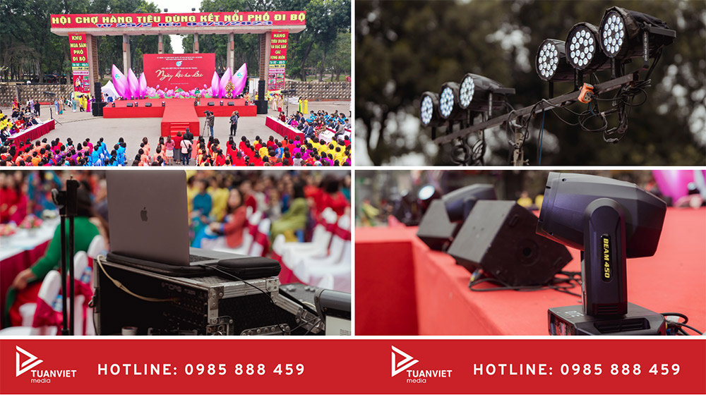 cho thuê âm thanh ánh sáng tuấn việt media