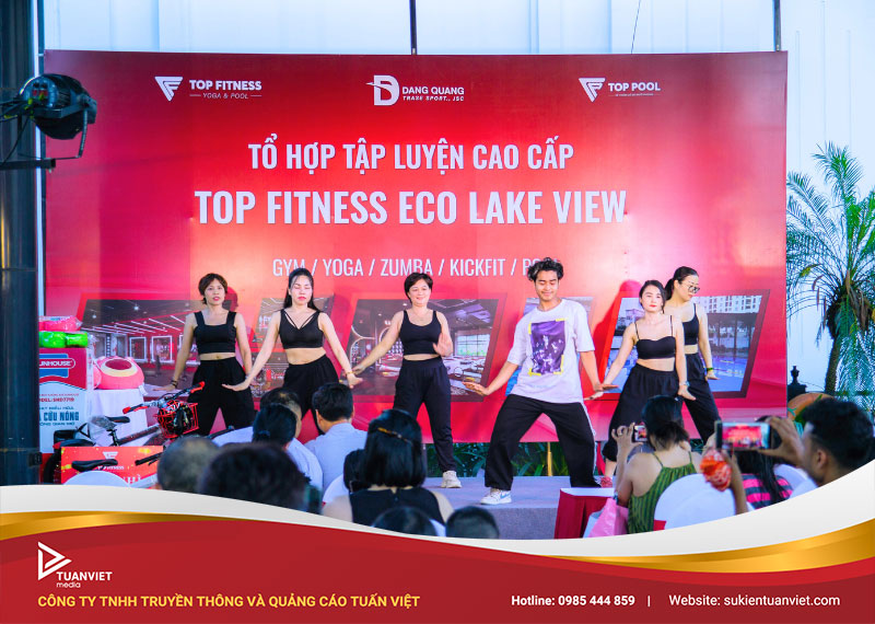 khai trương top fitness eco lake view