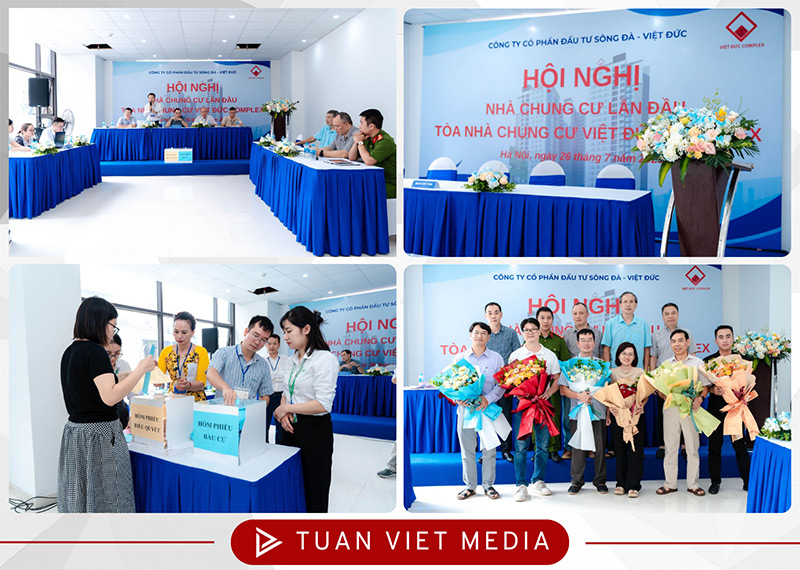 tổ chức hội nghị nhà chung cư lần đầu