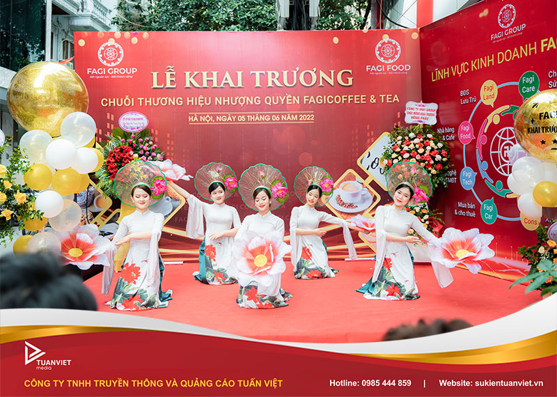 kịch bản khai trương quán cafe