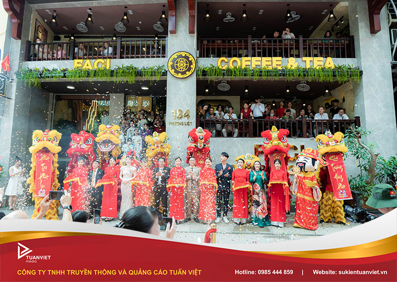 kinh nghiệm tổ chức lễ khai trương quán cafe