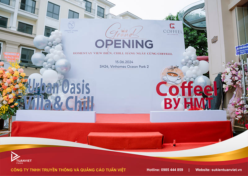 Dịch vụ khai trương cafe Hà Nội