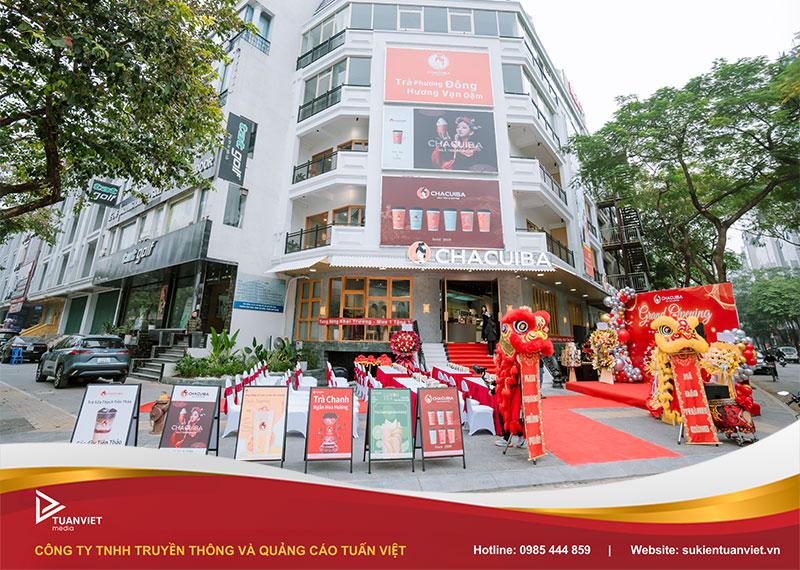 tổ chức khai trương quán cafe trọn gói
