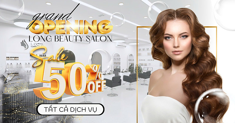 khai trương tiệm tóc