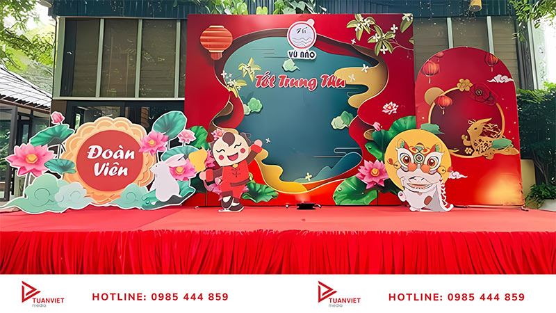 sân khấu trung thu 2025
