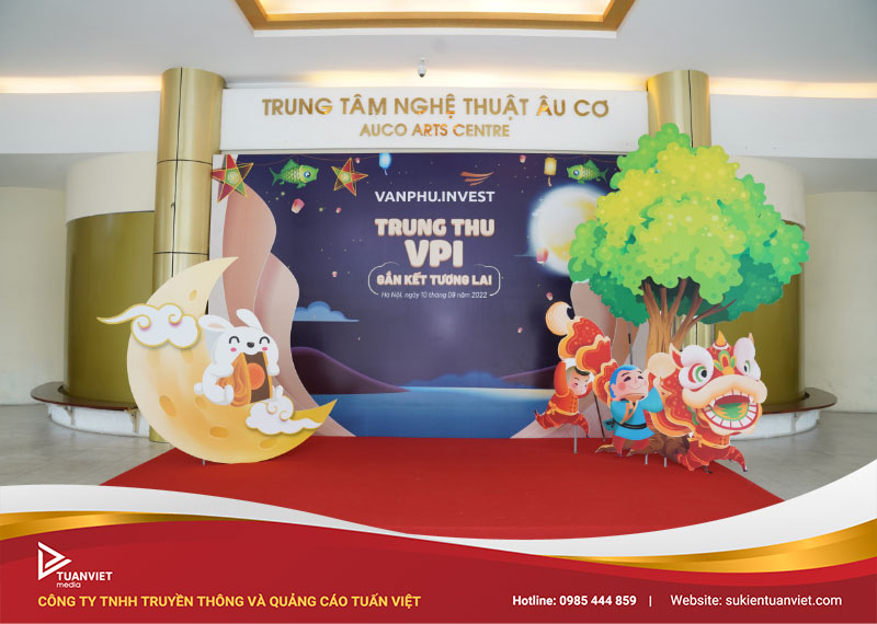 ý tưởng trang trí trung thu độc đáo