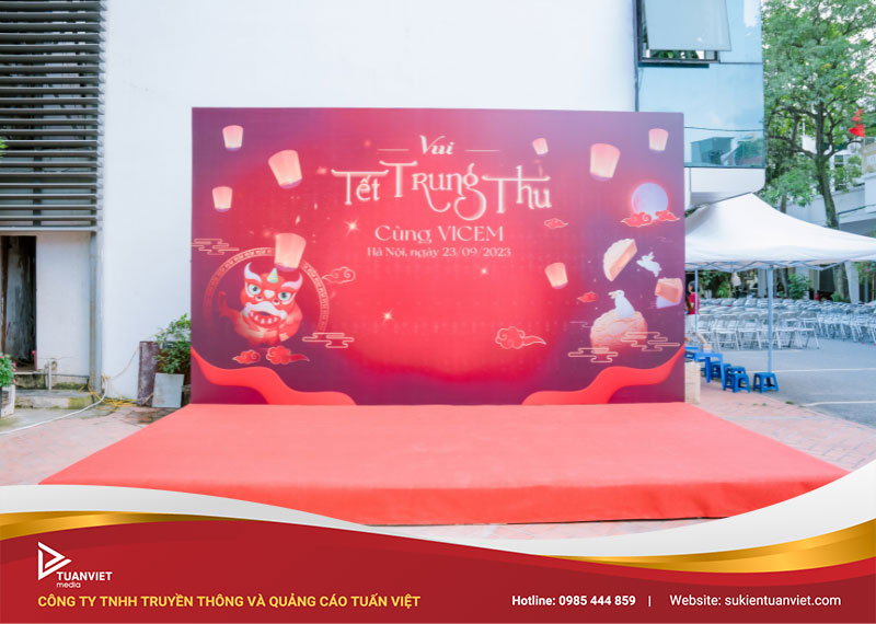 trang trí tết trung thu