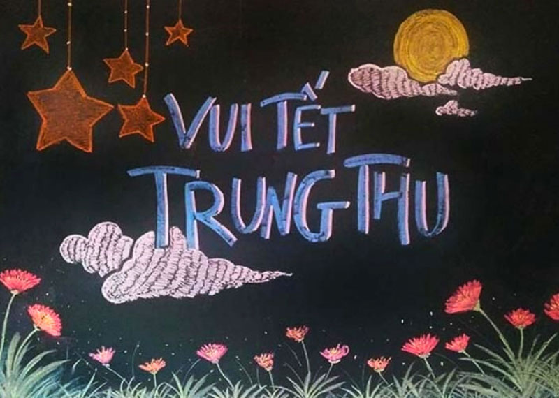 trang trí trung thu cho lớp học