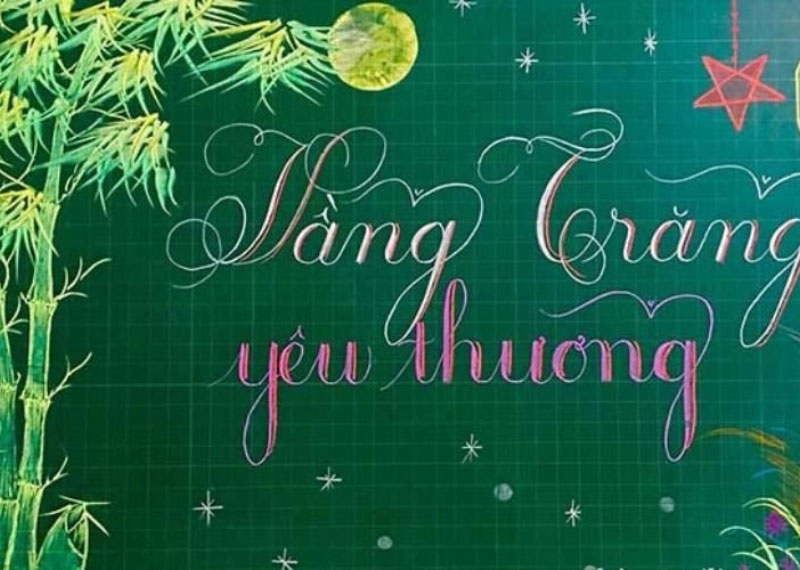 trang trí trung thu cho lớp học đẹp