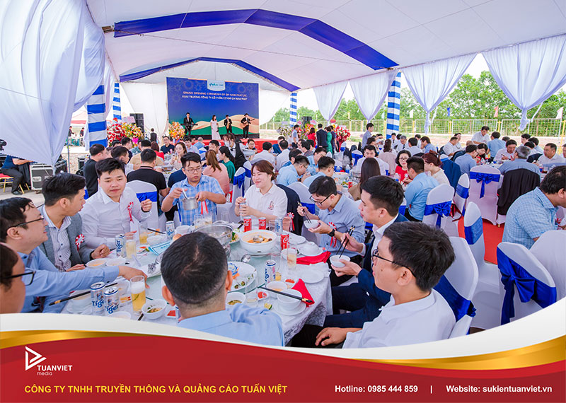 tổ chức lễ cất nóc dự án trọn gói