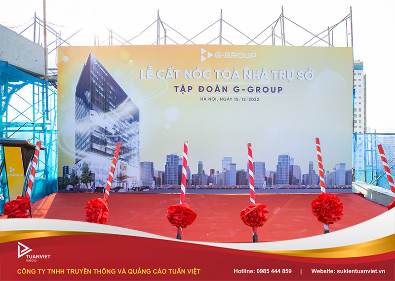 tổ chức lễ cất nóc