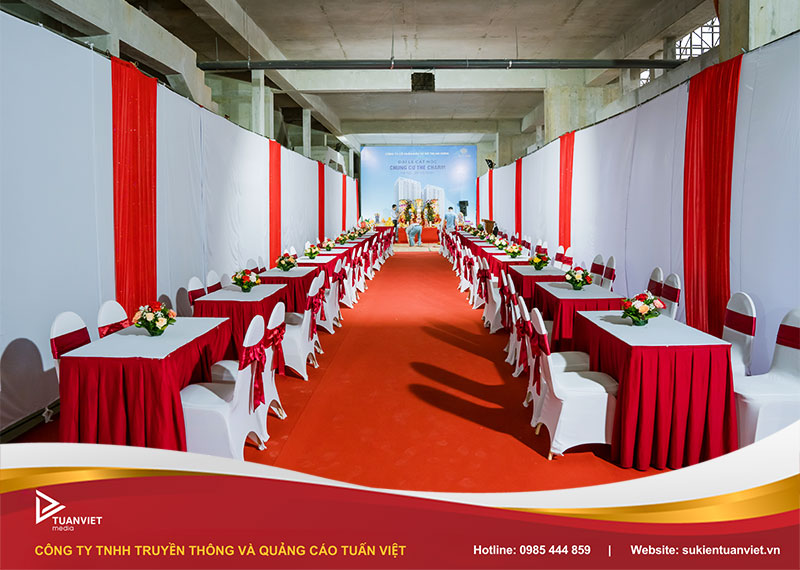 tổ chức cất nóc dự án cần chuẩn bị gì