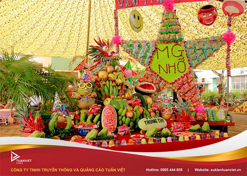 hướng dẫn bày mâm ngũ quả trung thu