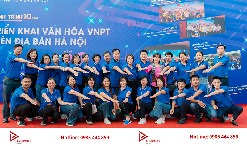 ngày hội văn hóa VNPT 10 năm