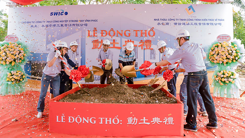 những sai sót khi tổ chức lễ khởi công động thổ