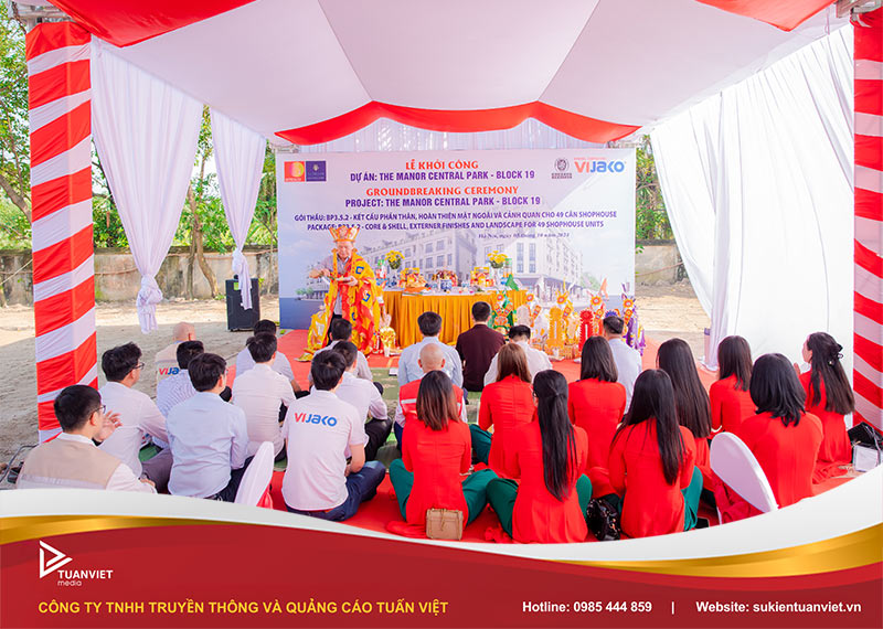 sai lầm khi tổ chức lễ khởi công động thổ