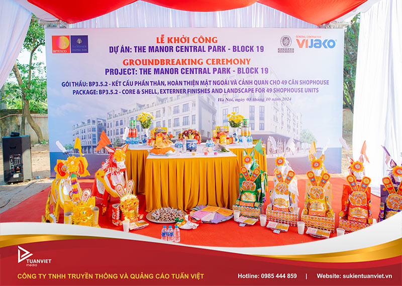 những sai phạm khi tổ chức lễ khởi công động thổ