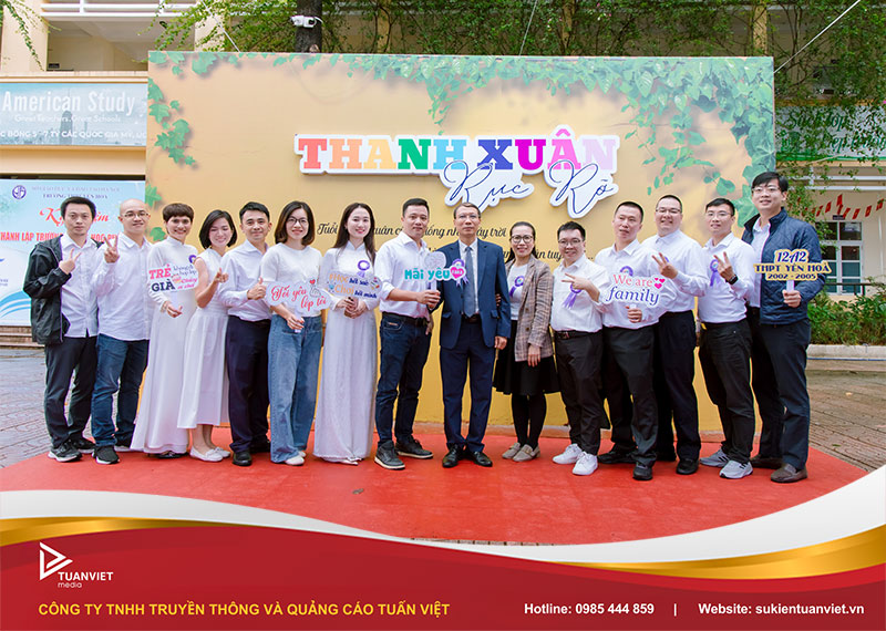 tổ chức sự kiện tri ân thầy cô 20/11