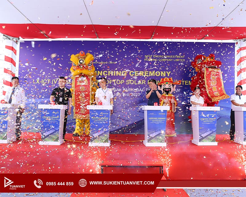 quy trình tổ chức lễ khánh thành