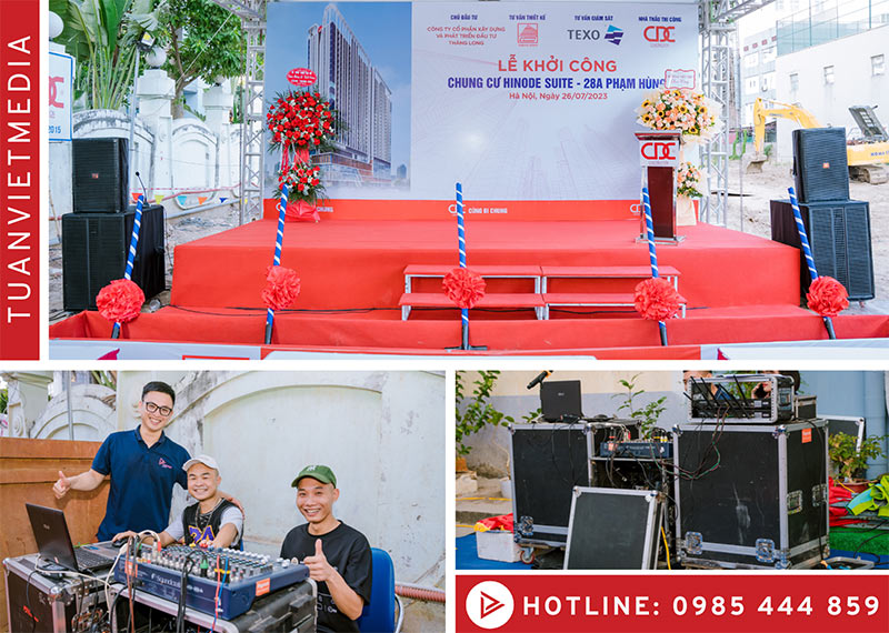 đơn vị tổ chức lễ khởi công