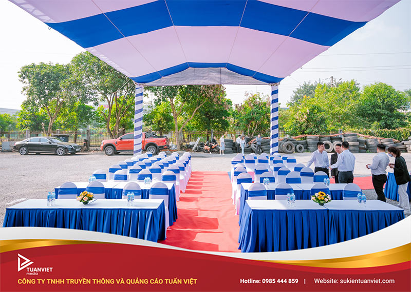 tổ chức sự kiện động thổ