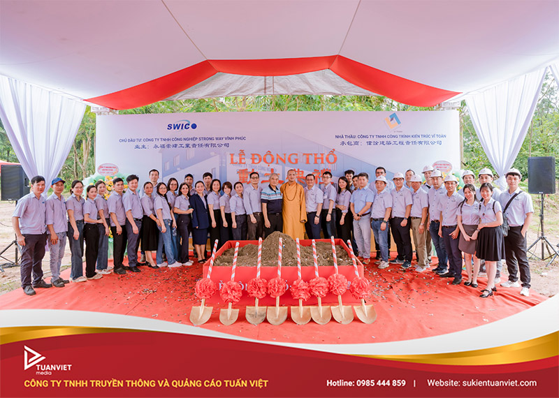 tổ chức khởi công
