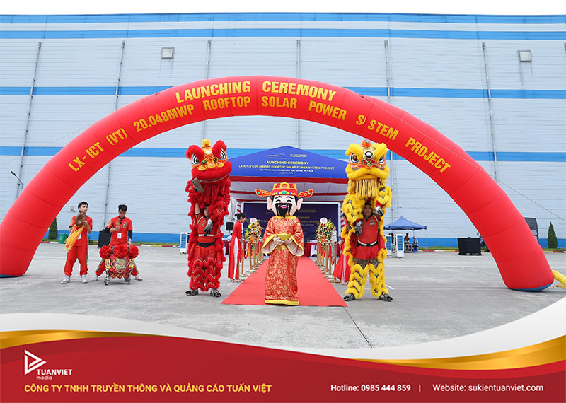 báo giá tổ chức lễ khởi công