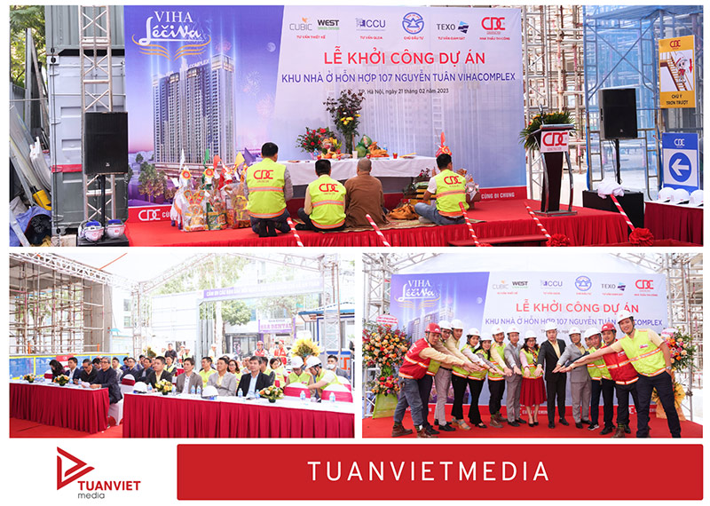 dịch vụ tổ chức lễ khởi công động thổ