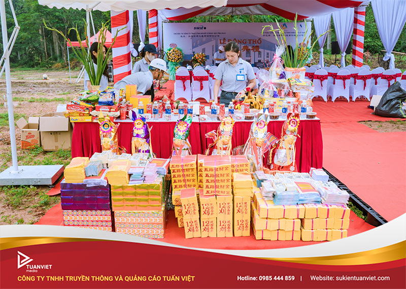 tổ chức lễ khởi công giá rẻ