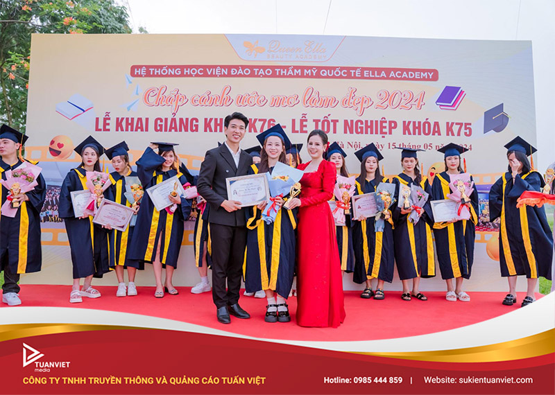 tổ chức lễ tốt nghiệp chuyên nghiệp