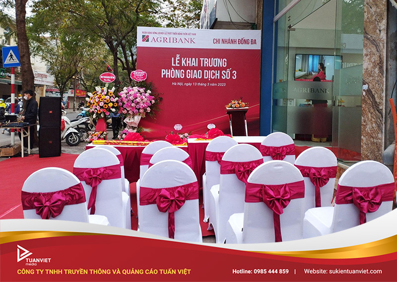 dịch vụ khai trương ngân hàng