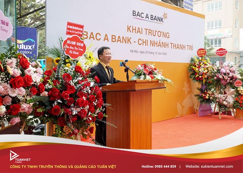 dịch vụ khai trương ngân hàng