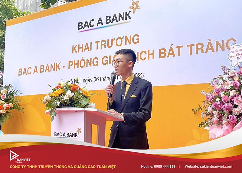 dịch vụ khai trương ngân hàng
