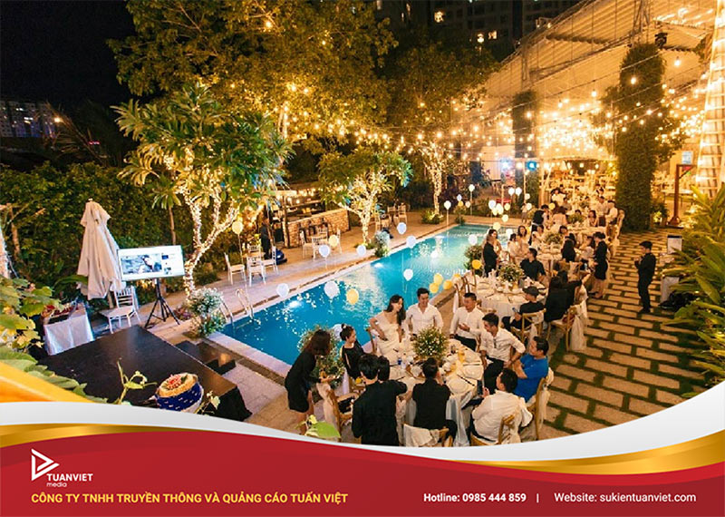 cách trang trí tiệc sinh nhật công ty
