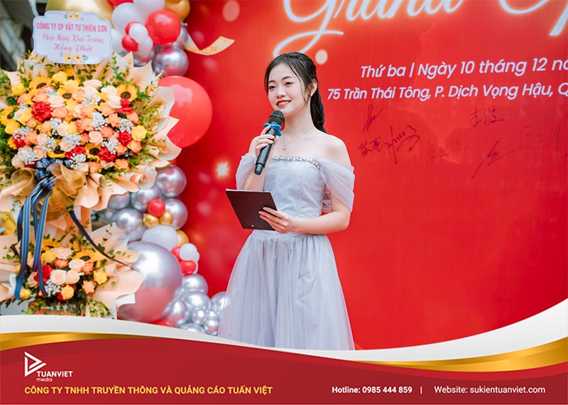 dịch vụ khai trương trà sữa