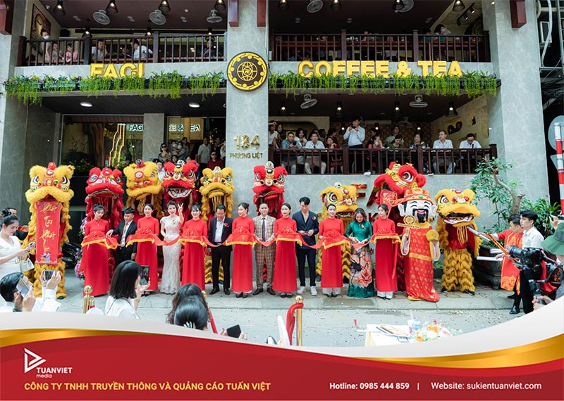 khai trương quán trà sữa