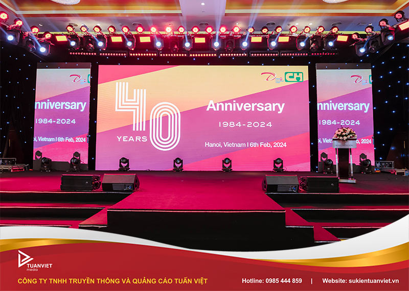 thiết bị tổ chức year end party