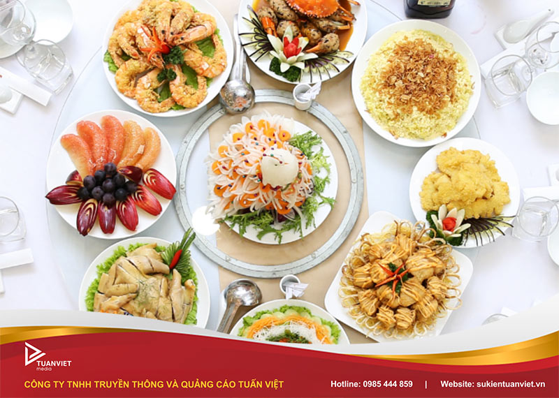 thực đơn tiệc tất niên công ty