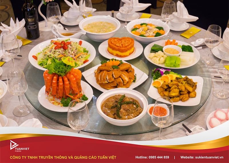 thực đơn tiệc tất niên công ty ngon