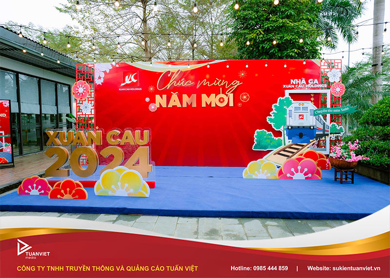 tổ chức tất niên ngoài trời cần chuẩn bị gì