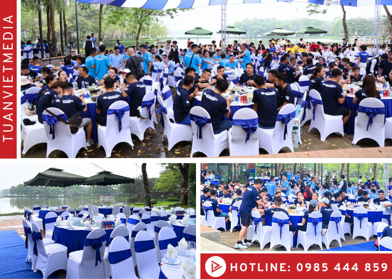 tổ chức tất niên cuối năm kết hợp teambuidling