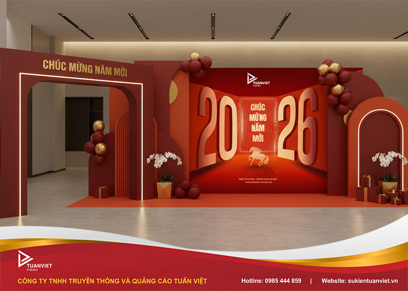 trang trí tất niên đẹp