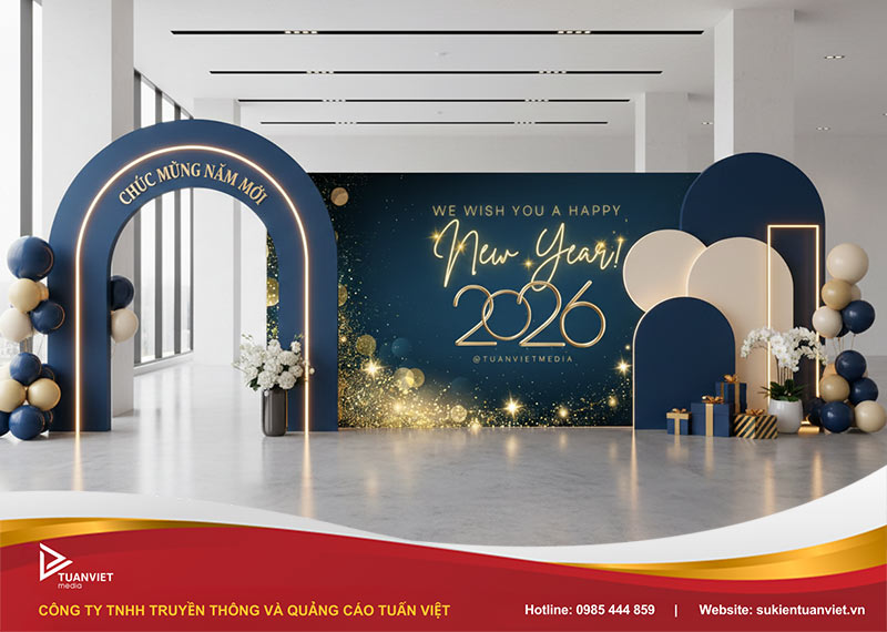 trang trí tất niên thu hút